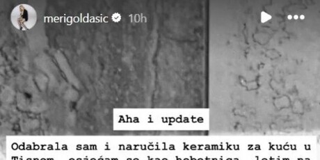 Meri Goldašić na Instagramu
