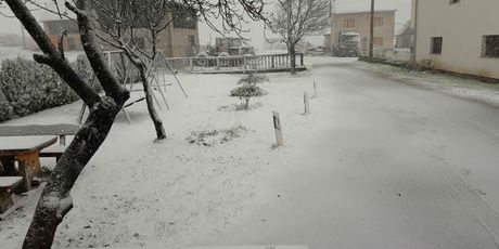 Snijeg u mjestu Krasno (Foto: Čitatelj) - 3