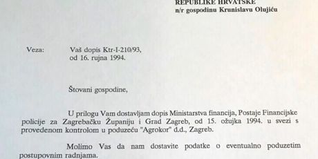 Šeks 1994. tražio kontrolu poslovanja Agrokora (Foto: Dnevnik.hr) - 3