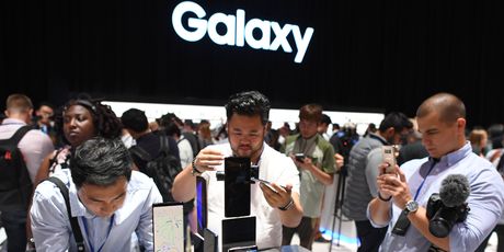 Samsung Galaxy (Foto: AFP)
