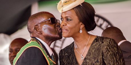 Robert i Grace Mugabe (Foto: AFP)