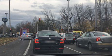 Prometna nesreća u Zagrebu (Foto: Čitatelj)