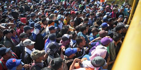 Valovi migranata (Foto: AFP)