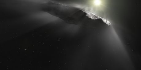 Prikaz Oumuamue koji je objavila European Space Agency (Foto: AFP)