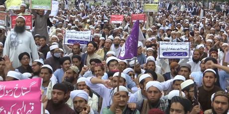 Prosvjedi u Pakistanu (Foto: Dnevnik.hr) - 2
