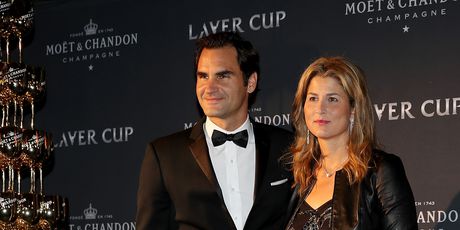 Roger i Mirka Federer (Foto: MATTHEW STOCKMAN / GETTY IMAGES NORTH AMERICA / AFP)