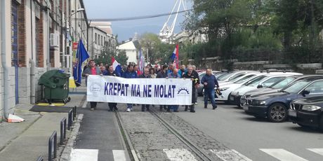 Radnici 3. maja izašli na ulice (Foto: Dnevnik.hr) 2