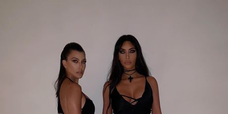 Kim i Kourtney Kardashian (Foto: Instagram)