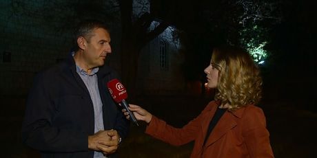 Paula Klaić Saulačić razgovara s Ivom Mujom iz Udruge Agroturizam o novom projektu (Foto: Dnevnik.hr)