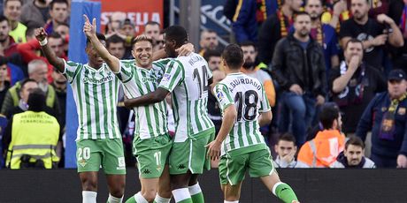 Slavlje igrača Betisa (Foto: AFP)