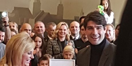 Predsjednica i Ćorluka (Foto: GOL.hr)
