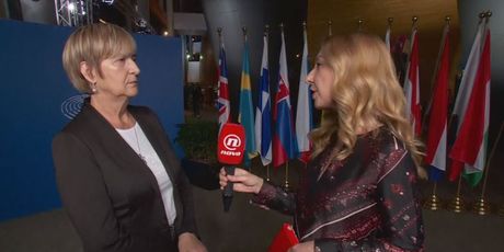 Ruža Tomašić, zastupnica u Europskom parlamentu, i Katarina Alvir (Foto: Dnevnik.hr)