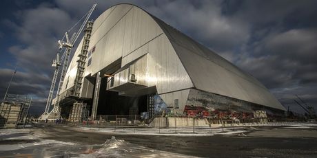 Zaštitni štit oko reaktora 4. nuklearne elektrane u Černobilu (Foto: Arhiva/AFP)