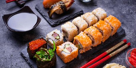 Sushi, ilustracija