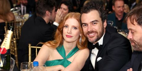 Jessica Chastain i Gian Luca (Foto: AFP)