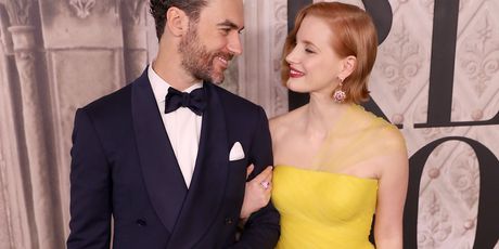 Jessica Chastain i Gian Luca (Foto: AFP)