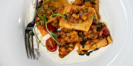 Pasta Paccheri all\'ortolana