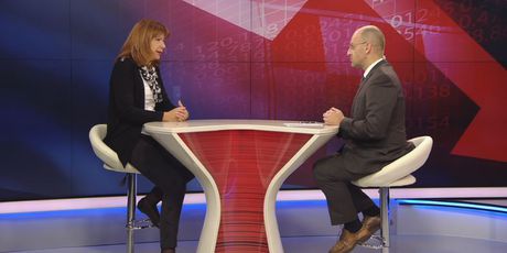 Gordana Deranja, predsjednica Hrvatske udruge poslodavaca, i Mislav Bago (Foto: Dnevnik.hr)