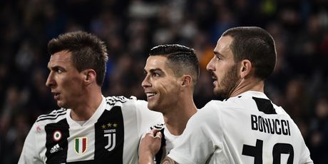 Mandžukić, Ronaldo i Bonucci (Foto: AFP)