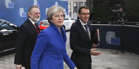 Theresa May (Foto: YVES HERMAN / POOL / AFP)