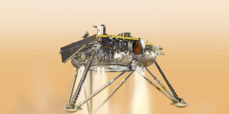 NASA InSight slijeće na Mars (Foto: NASA/JPL-Caltech)