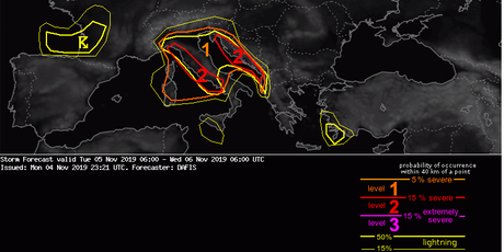 European Storm Forecast Experiment (Foto: European Storm Forecast Experiment, Screenshot)