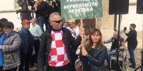 Prosvjed prosvjetara na Markovu trgu (Foto: Dnevnik.hr) - 2