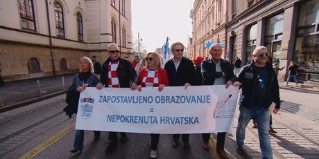 Prosvjed učitelja (Foto: Dnevnik.hr) - 1