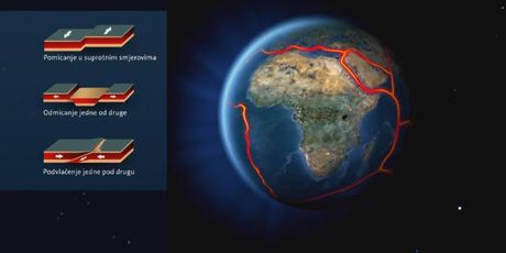 Tektonske ploče (Foto: Dnevnik.hr)