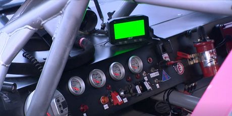 Kontrolna ploča trkaćeg automobila