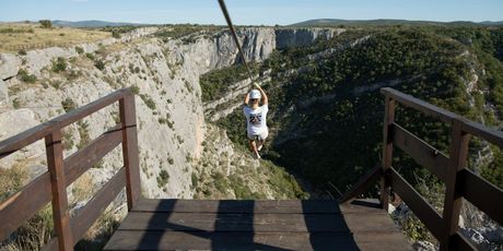 Kanjon Čikole - zipline - 3