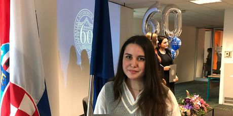 Ella Piljić, FPZG, dobitnica dekanove nagrade