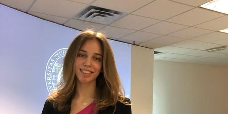 Ivana Milčetić, FPZG, dobitnica dekanove nagrade