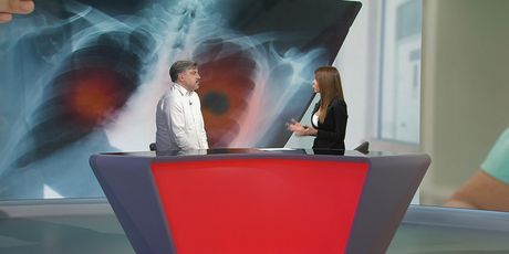 Marko Jakopović u studiju Dnevnika Nove TV - 1