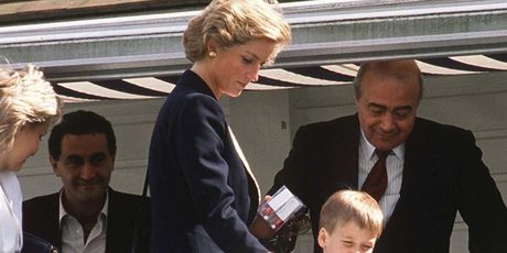 Princeza Diana, Mohamed Al Fayed i Dodi Al Fayed