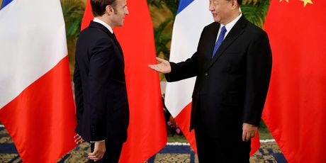 Emmanuel Macron, Xi Jingping