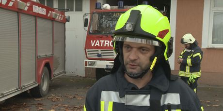 Daniel Kišan, vatrogasac