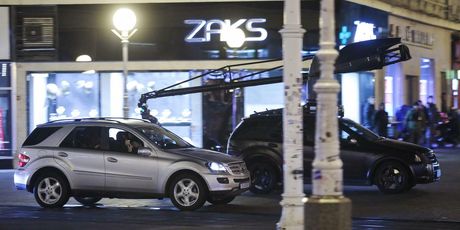 Zagreb: Snimanje filma Canary Black na Trgu bana Josipa Jelačića - 11