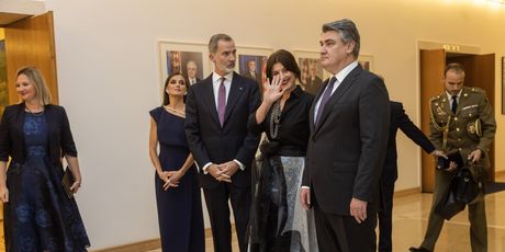 Španjolski kralj Filip VI, kraljica Letizia, Zoran Milanović i Sanja Musić Milanović - 2