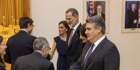 Španjolski kralj Filip VI, kraljica Letizia, Zoran Milanović i Sanja Musić Milanović - 3