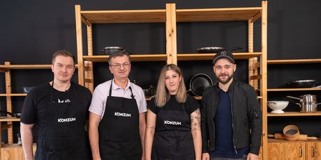 Darko Kontin, Darko Debić, Jelena Markota i Darko Vlašić