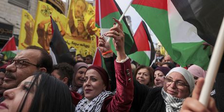 Prosvjed za puštanje zatvorenika iz izraelskih zatvora, a među njima je i Marwan Barghouti