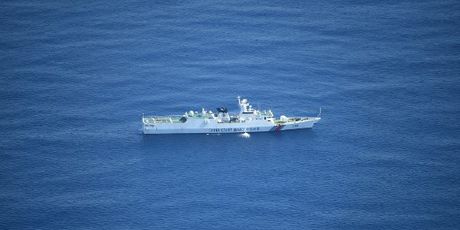 Brod kineske obalne straže u patroli blizu spruda Scarborough