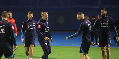 Trening hrvatske nogometne reprezentacije