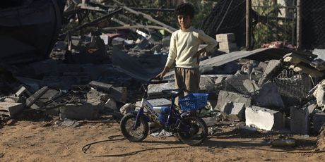 Djeca ostala bez domova u Gazi