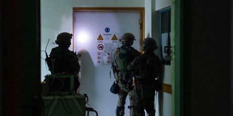 Vojnici u bolnici u Gazi
