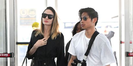 Pax Jolie Pitt i Angelina Jolie