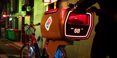 Bicikl za dostavu pizza Domino's DXB - 2