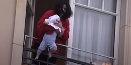Michael Jackson i Bigi Blanket Jackson
