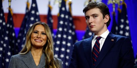 Melania i Barron Trump